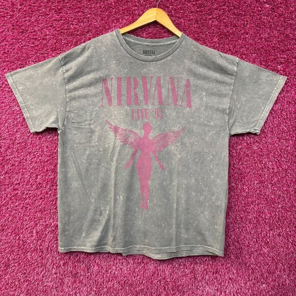 Nirvana In Utero Album Cover Graphic Design T-Shirt 2XL - Picture 1 of 4